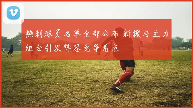 热刺球员名单全部公布 新援与主力组合引发阵容竞争看点